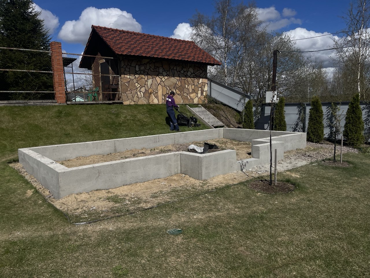 Ленточный фундамент под теплицу - фото 3