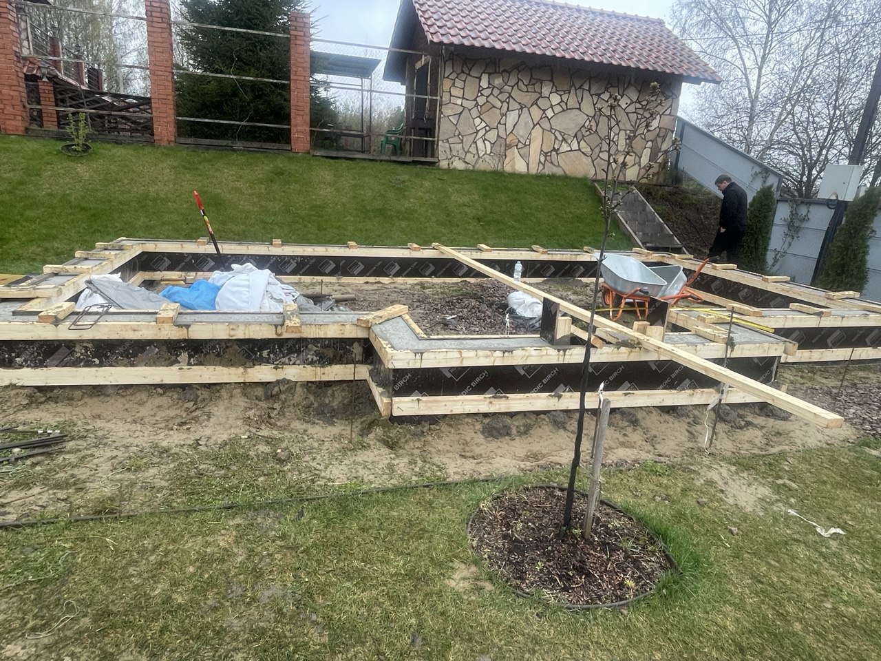 Ленточный фундамент под теплицу - фото 2