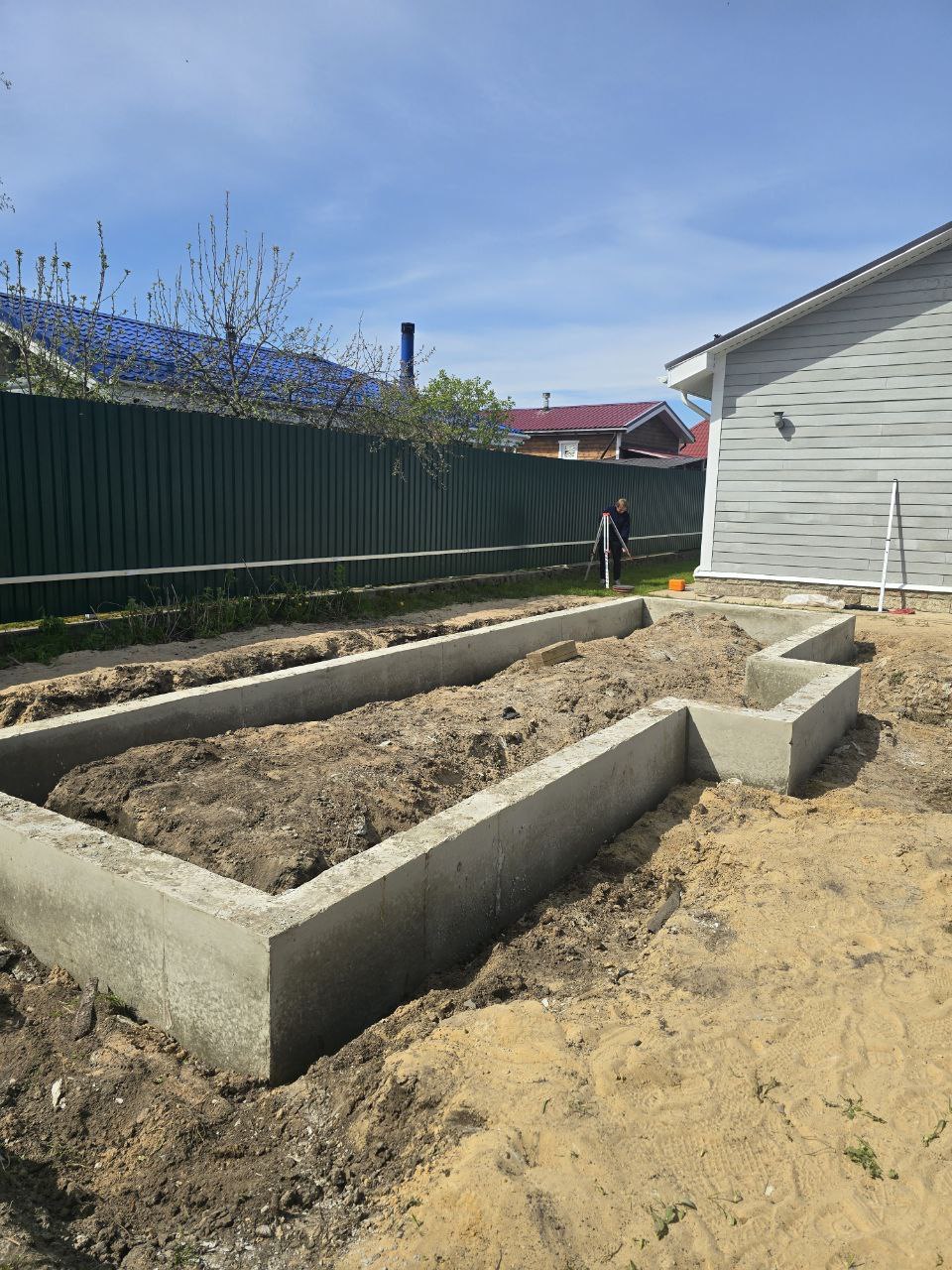 Ленточный фундамент под теплицу - фото 2