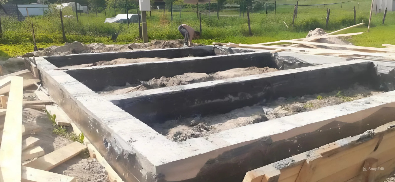 Ленточный фундамент под баню - фото 4