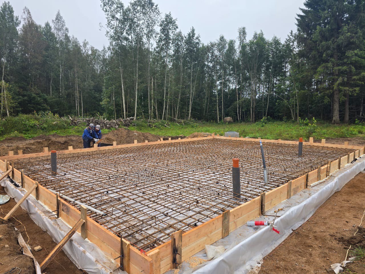 ЛЛенточный фундамент под баню - фото  3