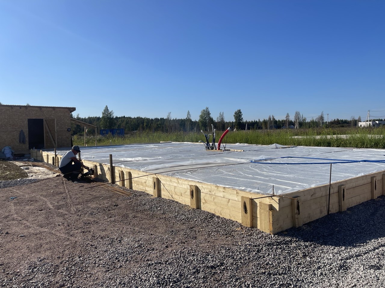 Утепленный плитный фундамент - фото 2